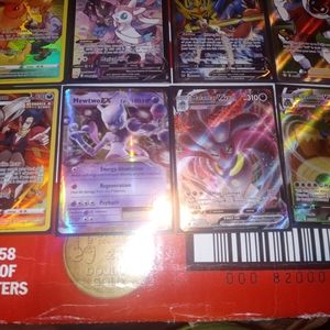 Ultra Rare pokemon cards.